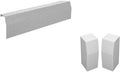 Baseboarders Premium Series 2 ft Galvanized Steel Heater Cover