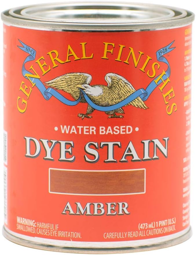 General Finishes Water Based Dye for Deep Rich Wood Tones