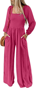 Dokotoo Women's Casual Loose Overalls Jumpsuit - Versatile Comfort One