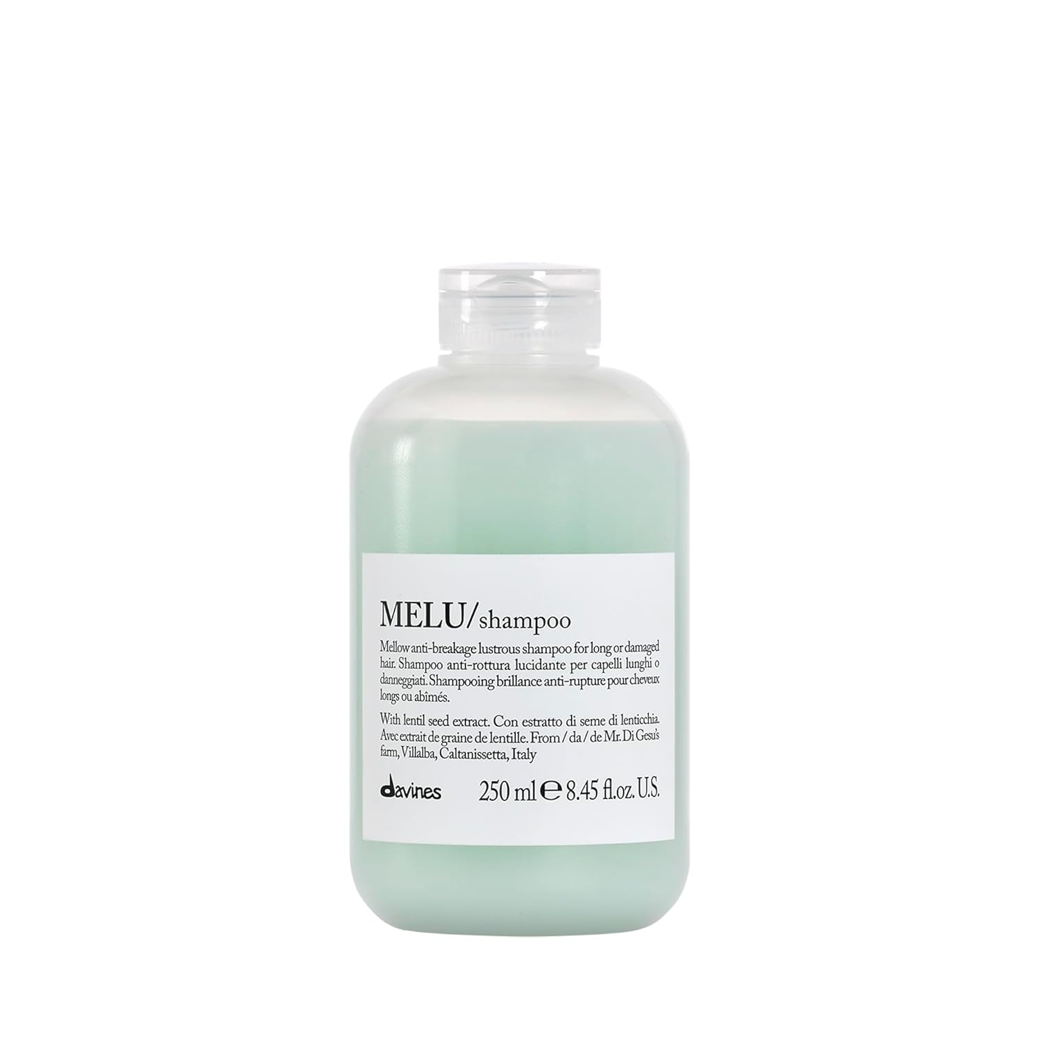 Davines MELU Shampoo for Long or Damaged Hair - Anti-Breakage Care
