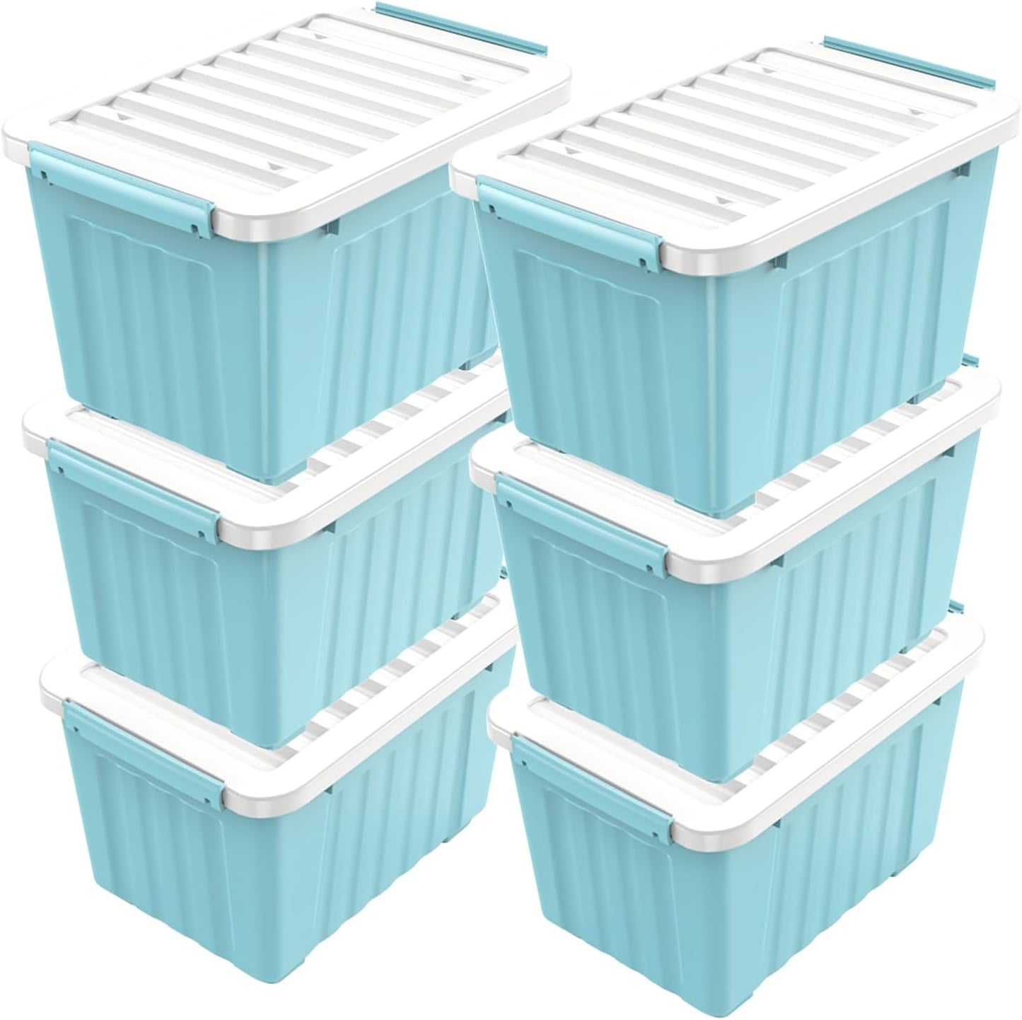 Nazhura 97 Quart Plastic Storage Bin for Versatile Organization