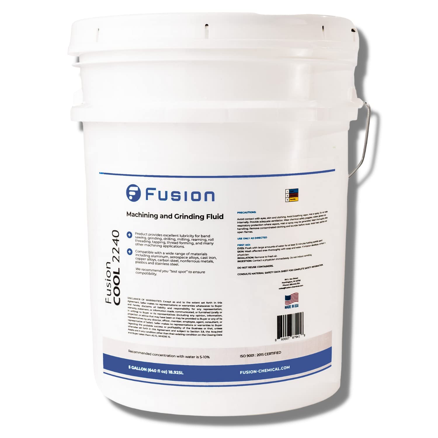 Fusion Cool 2240 Cutting Fluid for Precision Metalworking Needs
