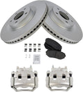 TRQ Front Brake Pad & Rotor Kit for Ford Edge & Lincoln MKX