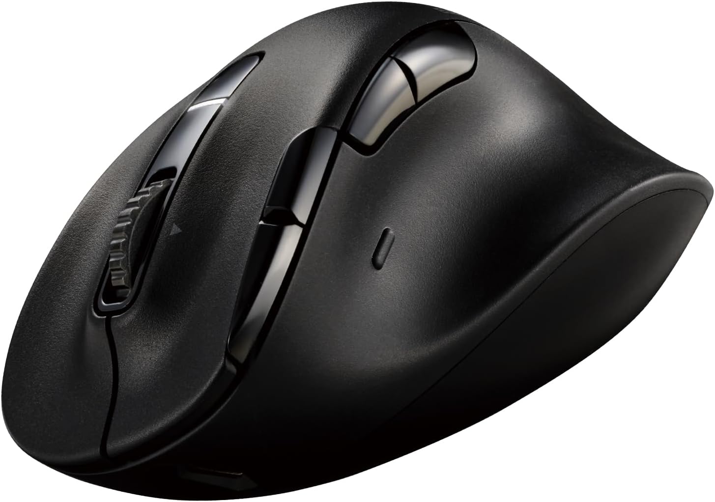 ELECOM EX-G PRO Ergonomic Mouse: Silent Click, Multi-Device Connectivity