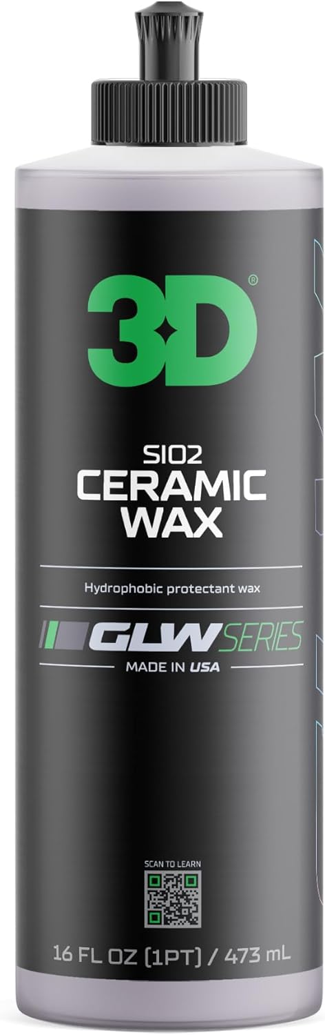 3D GLW Series Ceramic Wax for Ultimate Gloss and Protection