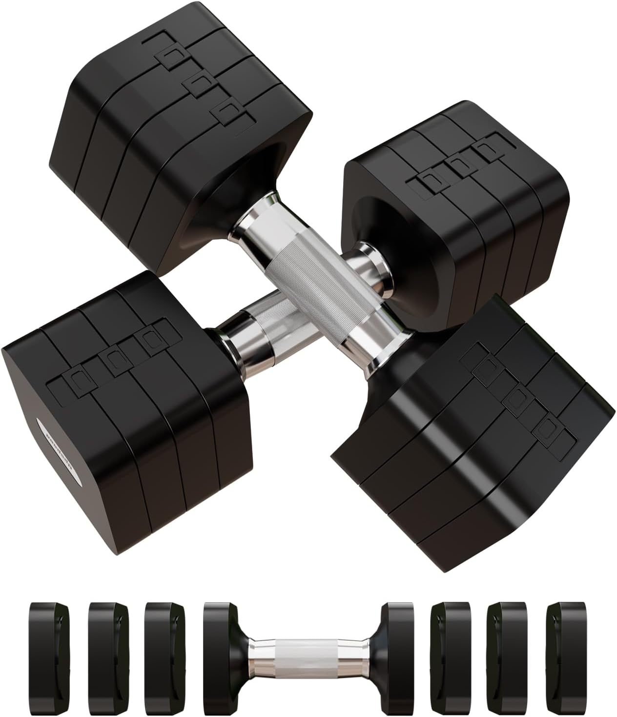 Adjustable Dumbbell Set for Home Gym Strength Training Workouts