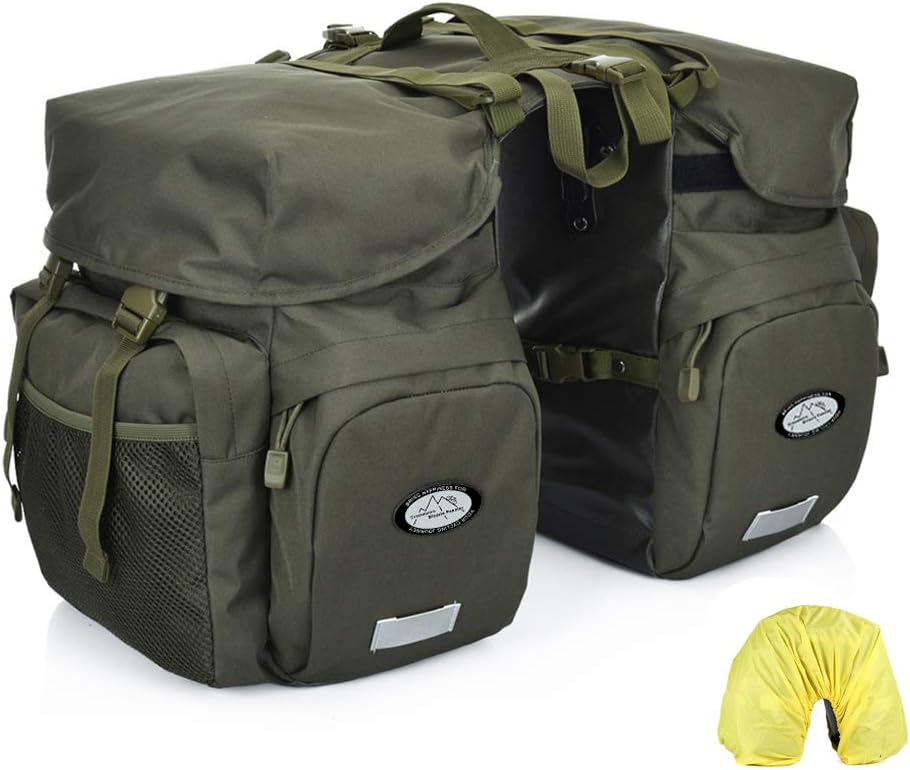Dreamoon 50L Waterproof Bike Panniers for Commuting and Travel