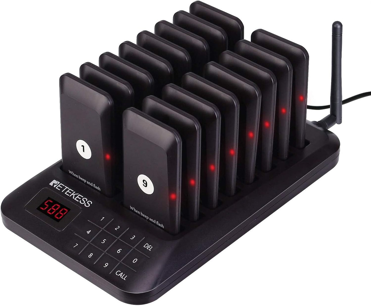 Retekess TD157 Restaurant Pager System for Food Trucks and Bars