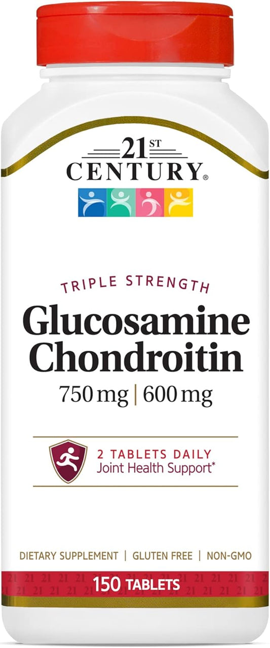 21st Century Glucosamine Chondroitin Tablets for Joint Health