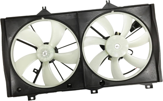 PartsFlow Radiator Cooling Fan Assembly for Toyota Camry 2007-2009