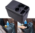 Car Trash Can Bin Waste Container Multi-Function Storage Box - Compact