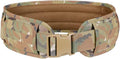 Molle Padded Patrol Belt for Men - Adjustable Military Waist Belt