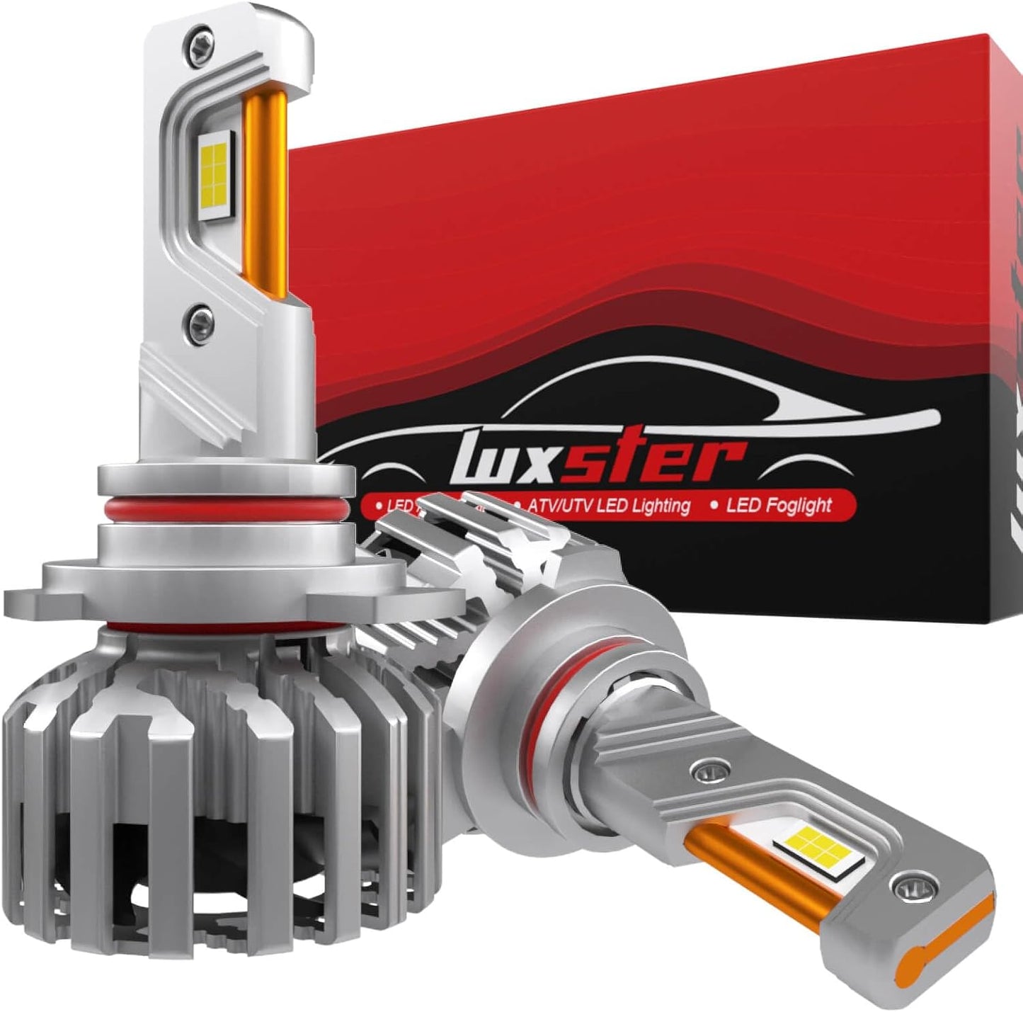 LUXSTER HolyKnight 9006 HB4 LED Light Bulbs for Foglights