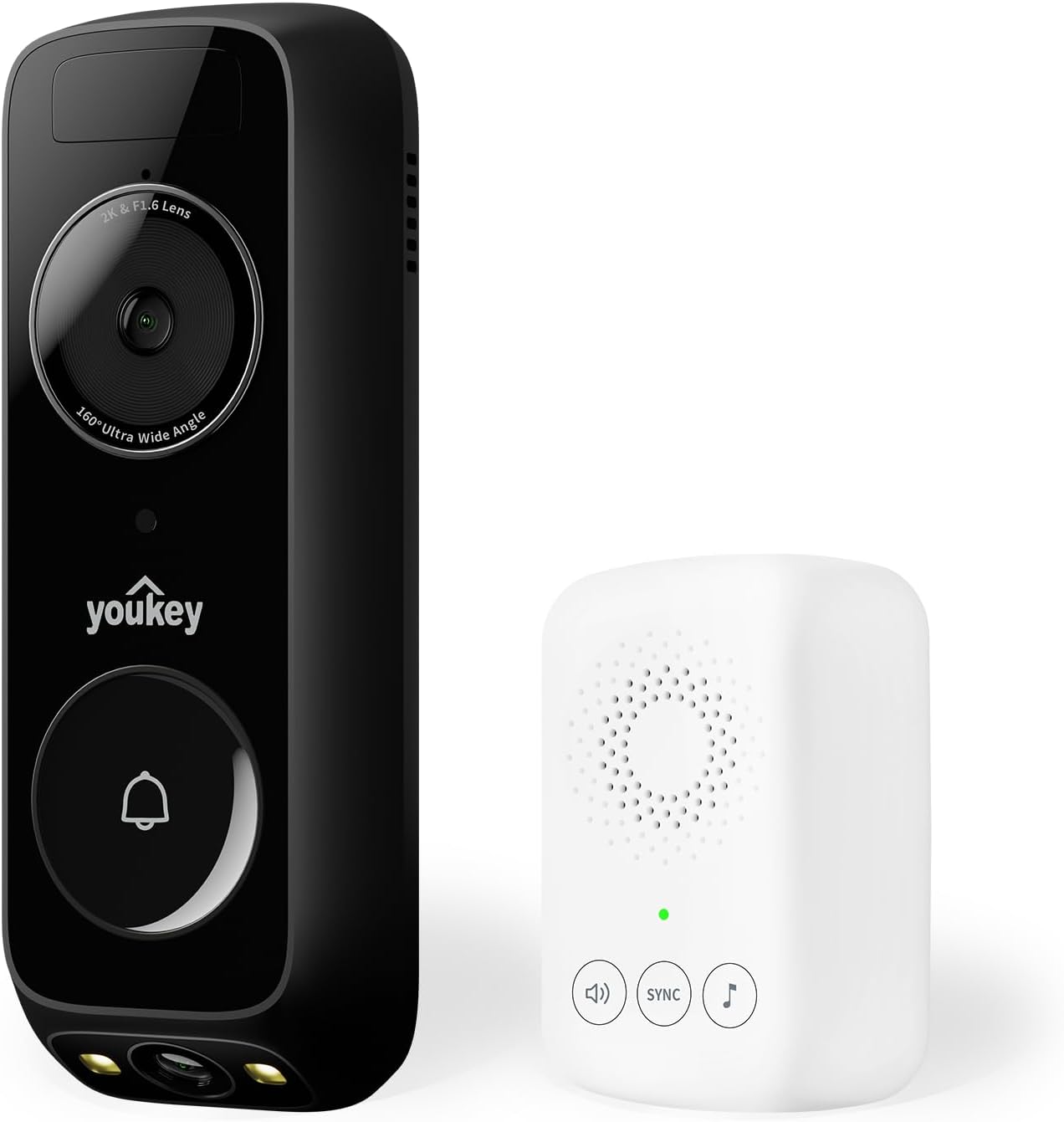 Enhanced Security: 2K Video Doorbell with Package Detection
