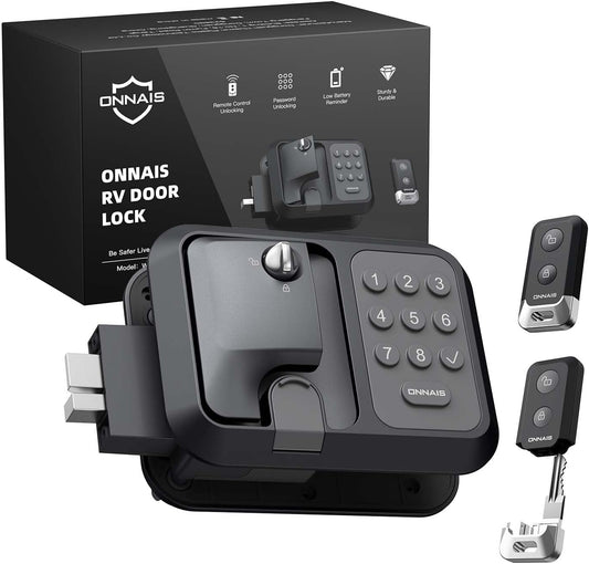ONNAIS Full Metal RV Keyless Entry Door Lock for Ultimate Security