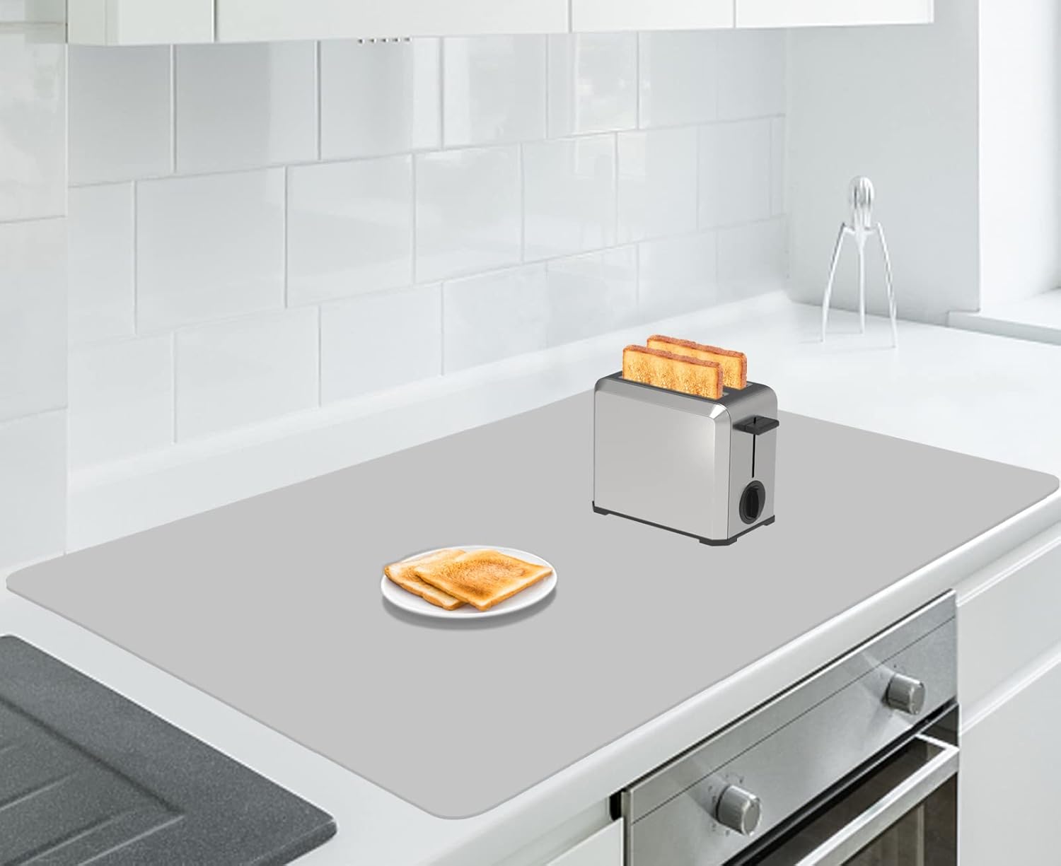 AECHY Extra Large Silicone Mat for Kitchen Counter Protection