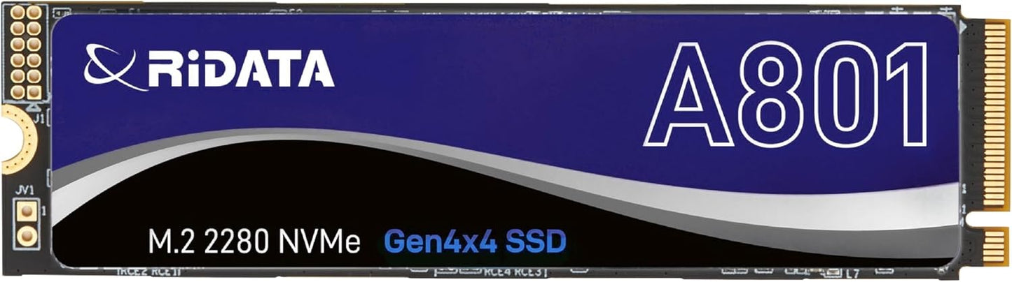 A801 500GB SLC Cache NVMe 1.4 PCIe Gen 4x4 M.2 SSD Review