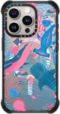 Ultra Impact iPhone 15 Pro Case - Clear Black with 11.5 ft Protection