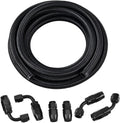 12AN Fuel Line Kit Nylon Braided 12ft - Durable High Pressure Hose