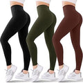 Blisset High Waisted Leggings for Women - Soft Tummy Control Pants