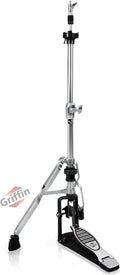 GRIFFIN 2 Leg Hi-Hat Stand (QuickAction X Series) - Space Saving Heavy