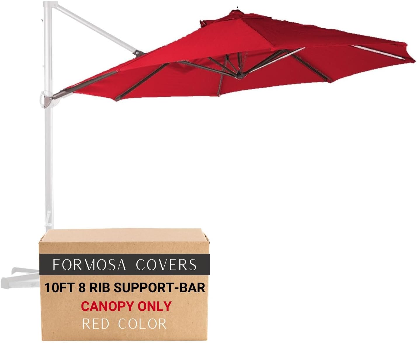 Formosa Covers Replacement Canopy for 10 Foot Cantilever Umbrella