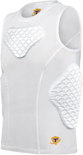 TUOY Youth Kids Padded Chest Rib Protector Shirt for Sports