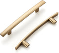 Champagne Bronze Cabinet Pulls 6 in 3.75 in Hole Center - Curved