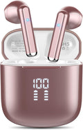 Wireless Earbuds Bluetooth 5.3 Headphones - Clear Calls & Long Battery