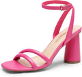 DREAM PAIRS Women's Strappy Round Heels for Any Occasion