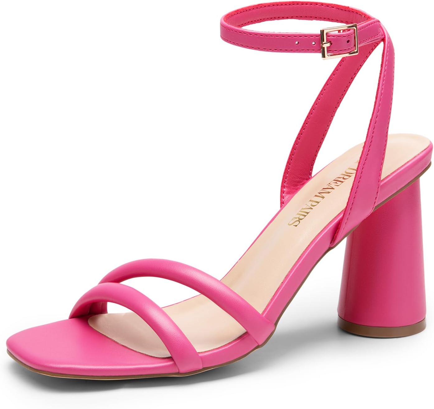 DREAM PAIRS Women's Strappy Round Heels for Any Occasion