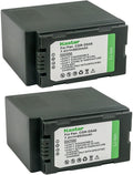 Kastar 2-Pack CGR-D54 Battery Replacement - High Capacity Power