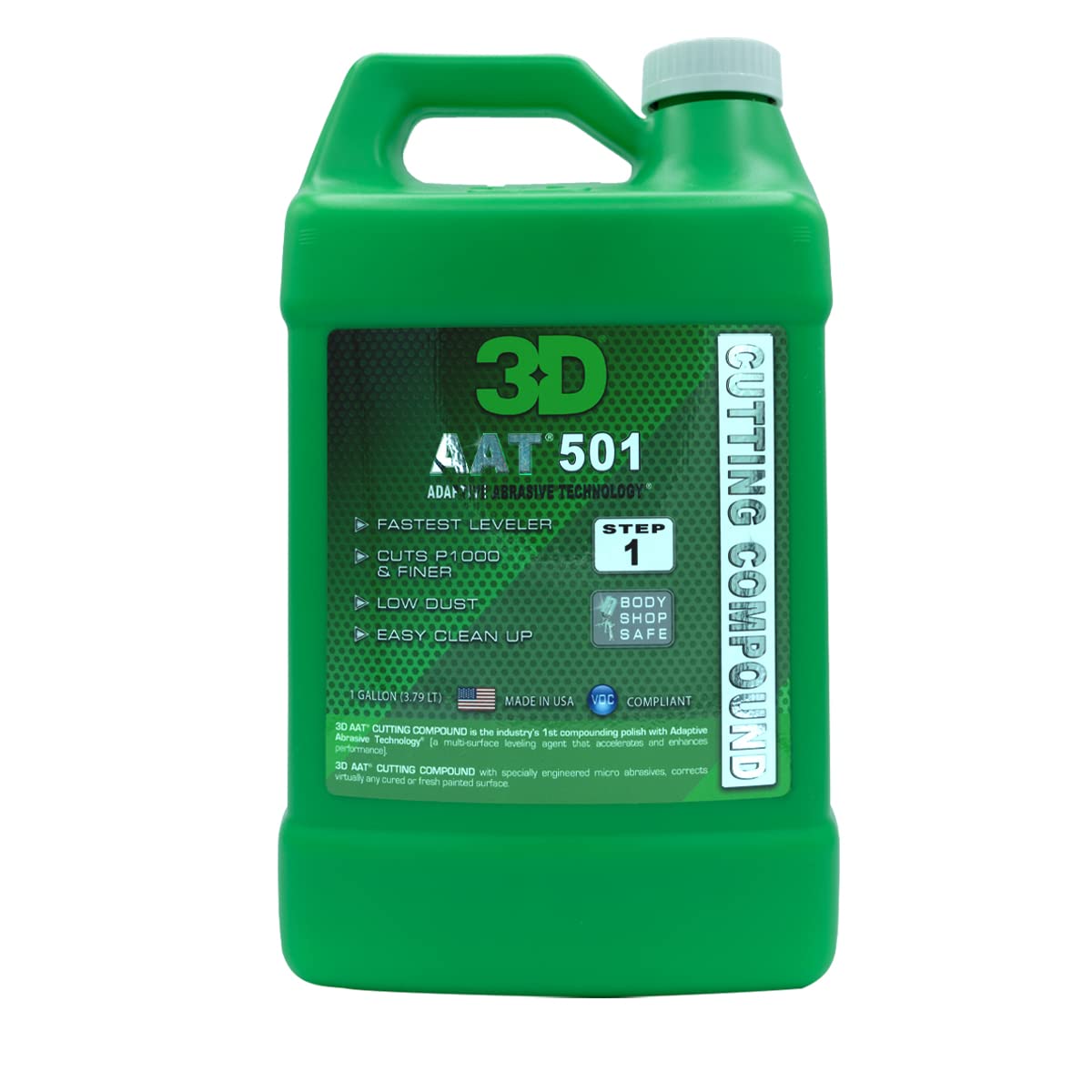 3D AAT 501 Cutting Compound for Pro-Level Paint Correction