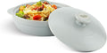 MINH LONG 2-Qt Porcelain Dutch Oven with Lid - Durable Heat Retention