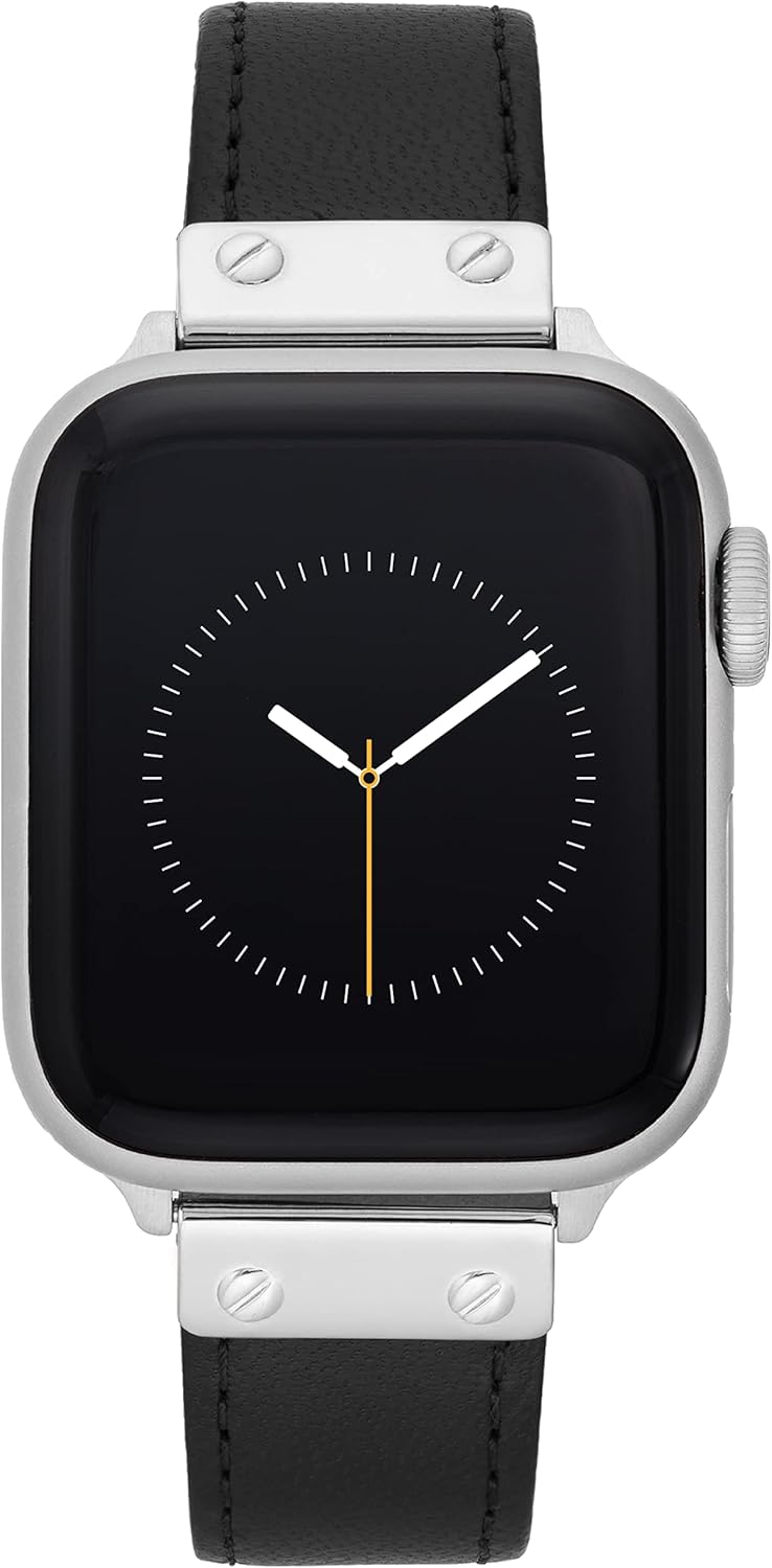 Anne Klein Leather Fashion Band for Apple Watch - Stylish & Secure