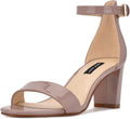 Women's Pruce Heeled Sandal by Nine West - Elegant Block Heel