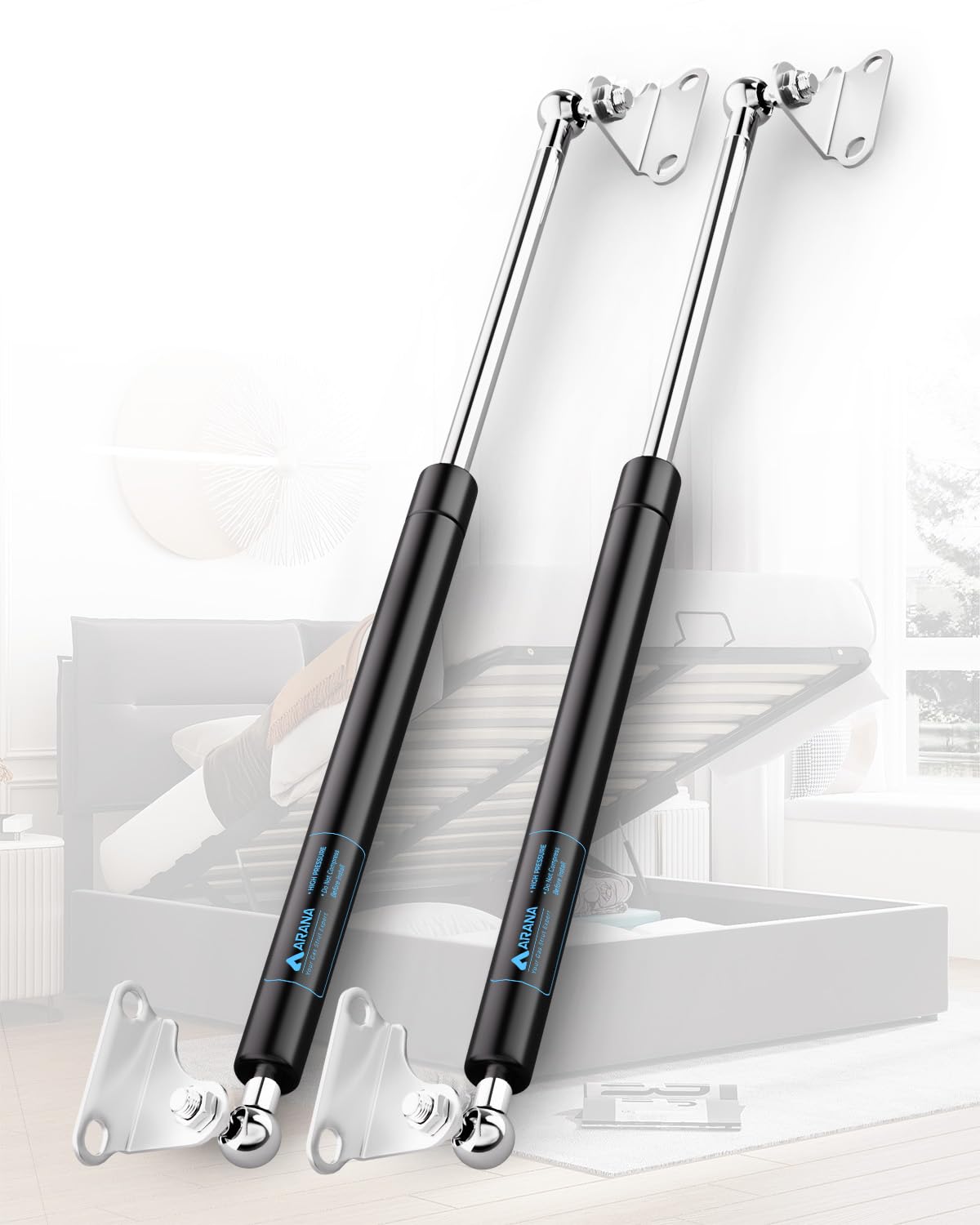 20 Inch 200 LB Gas Prop Struts for Heavy-Duty Applications