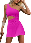 LAMISSCHE Women's Tennis Dress with Integrated Bra and Short Design