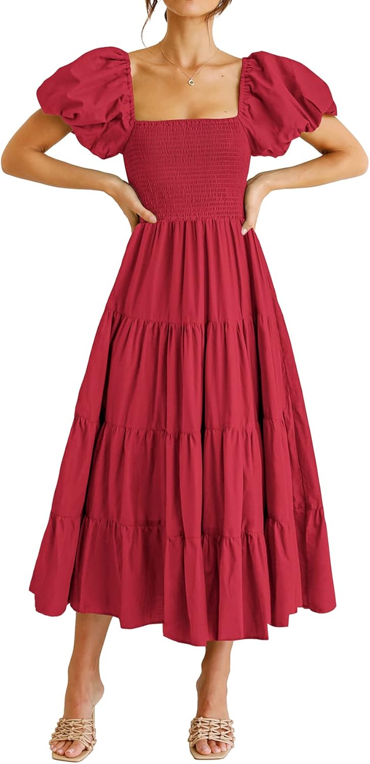 PRETTYGARDEN Women's Casual Summer Midi Dress for Every Occasion