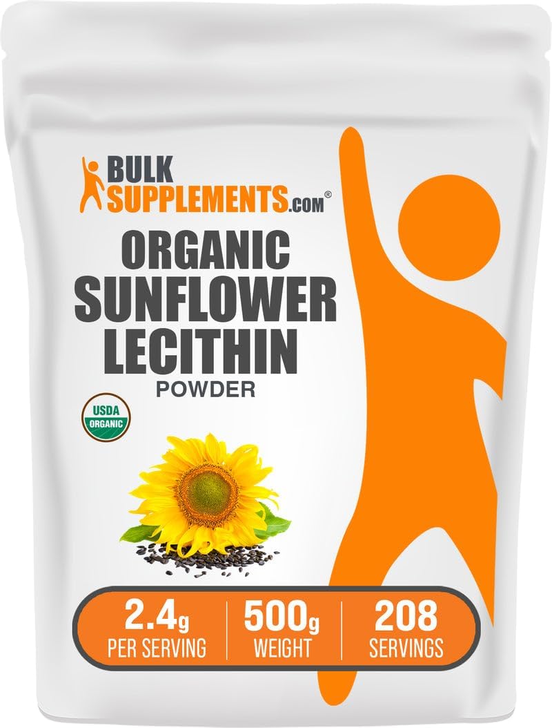Organic Sunflower Lecithin Powder for Nutritional Wellness