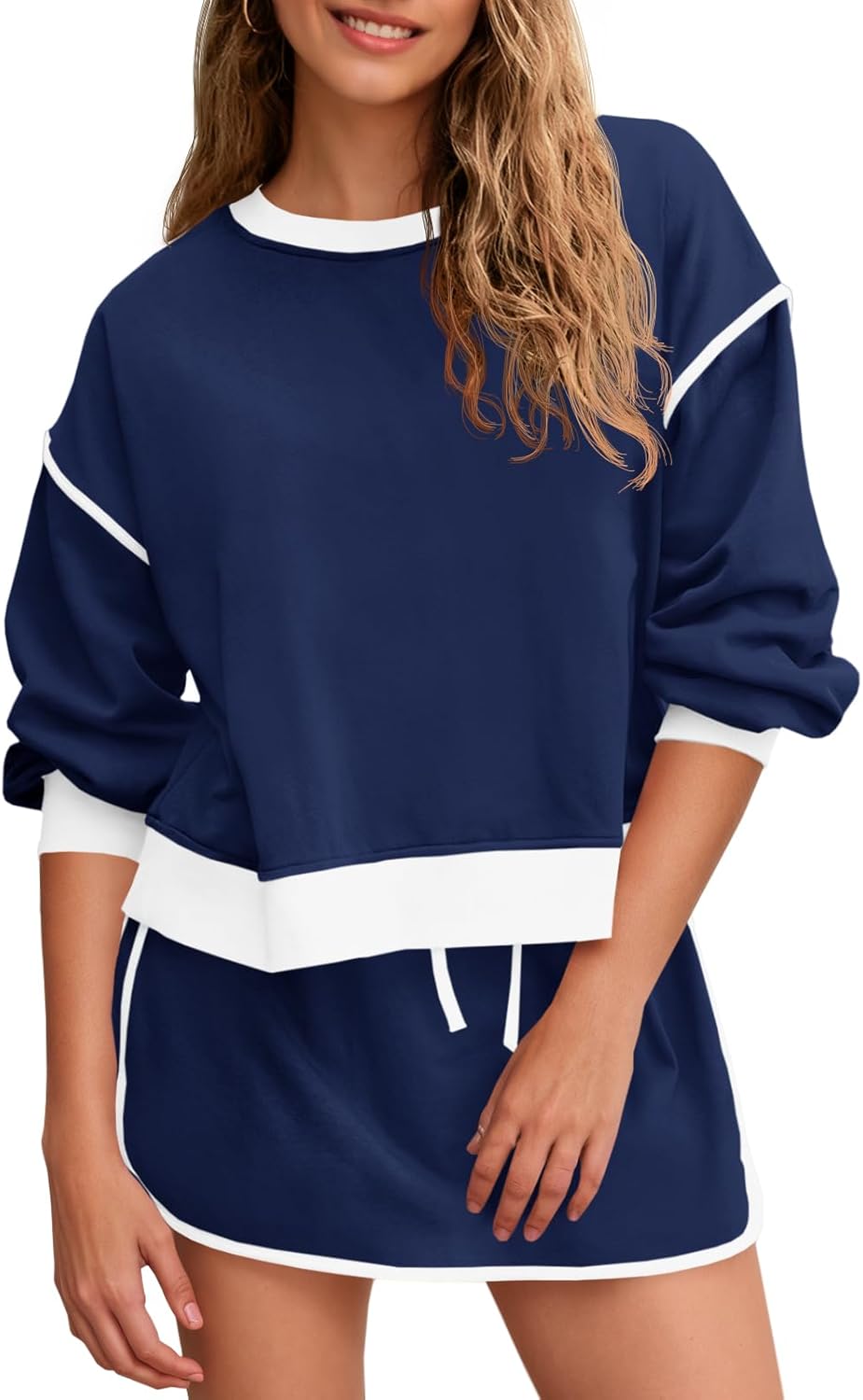 Fisoew Womens Sweatsuits 2 Piece Set for Comfort and Style