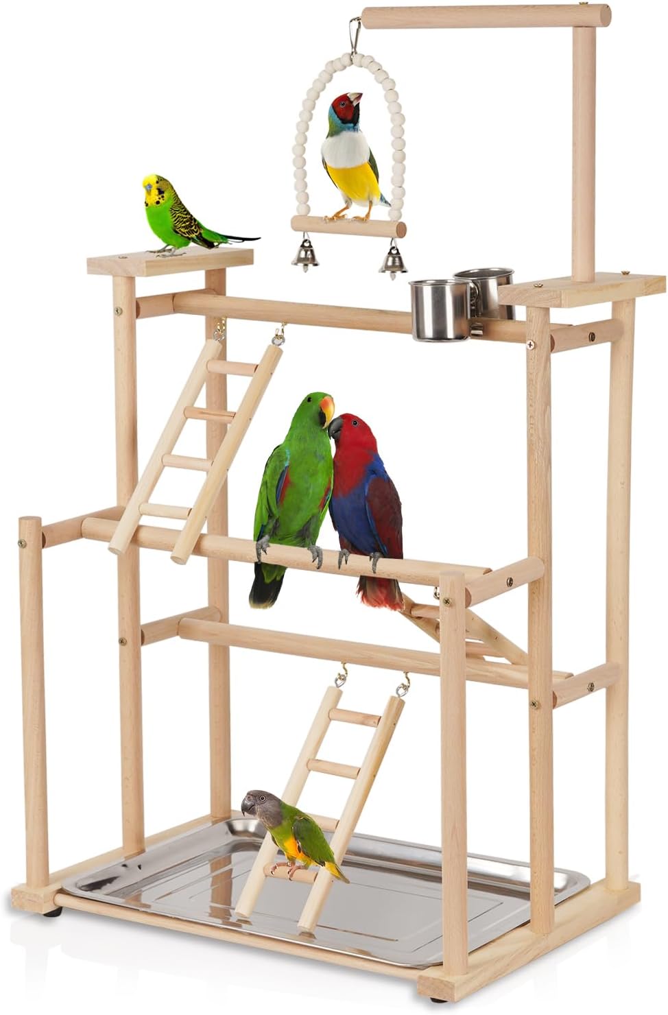 Pet Parrot Playstand for Birds - Ideal Playground for Fun