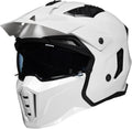 Retro Open Face Motorcycle Helmet for Men and Women, Classic Design
