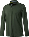 Mens Polo Shirts for Men - Dry Fit Performance Collared Shirts