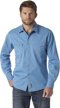 Wrangler Retro Two Pocket Long Sleeve Snap Shirt - Western Style