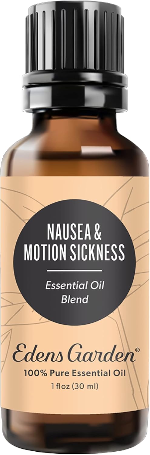 Nausea & Motion Sickness Essential Oil Blend for Comfort
