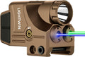Red Green Blue Purple Laser Beams 3-in-1 Pistol Laser Light Combo