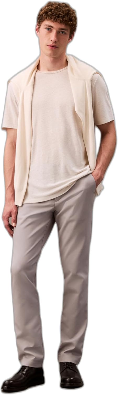 Calvin Klein Men's Modern Stretch Chino Pants for All-Day Comfort
