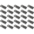 RAParts 1398890K 25 RH Blades for Krone Disc Mowers - Durable