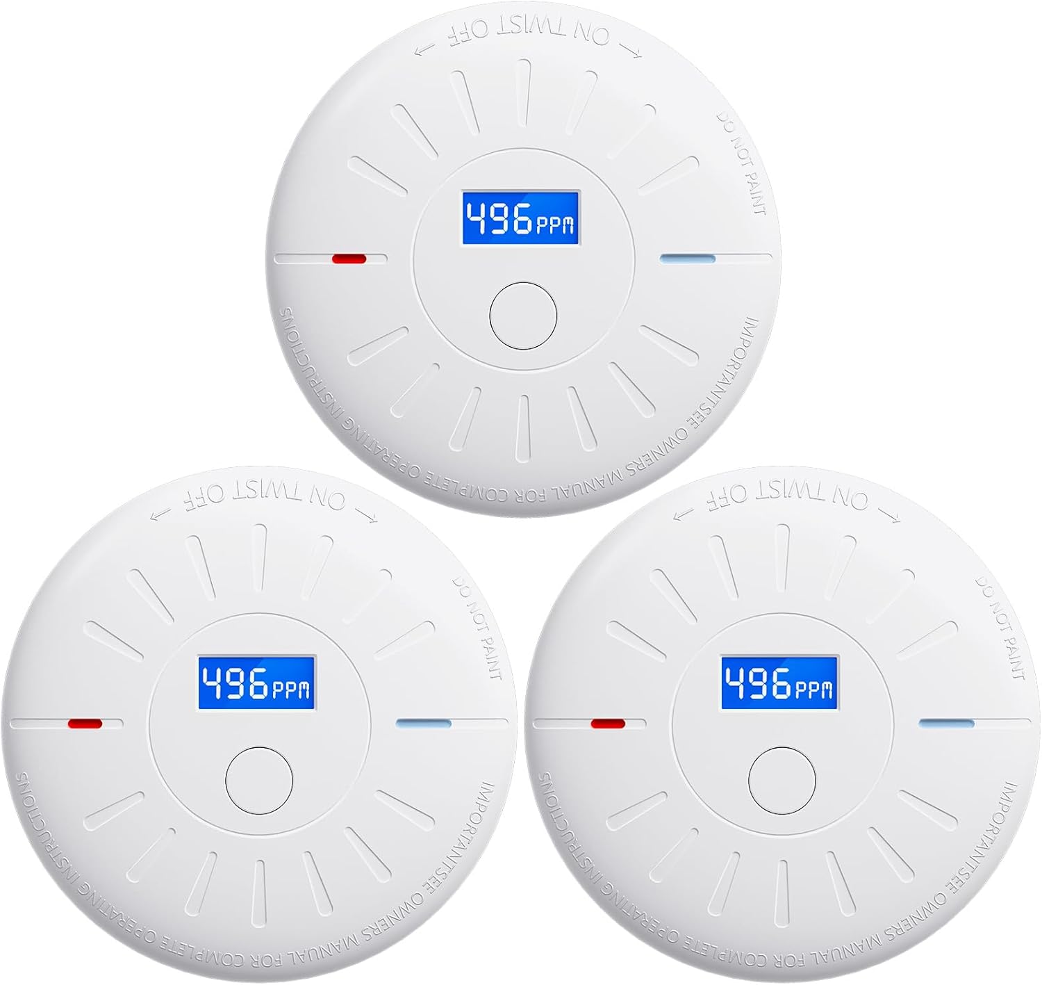 10 Year Battery Operated Smoke and Carbon Monoxide Detector